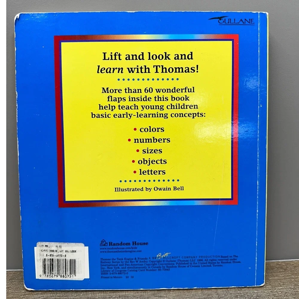 Thomas the Tank Engine Big Lift-and-Look Book Over 60 Flaps Rev W Awdry Kids